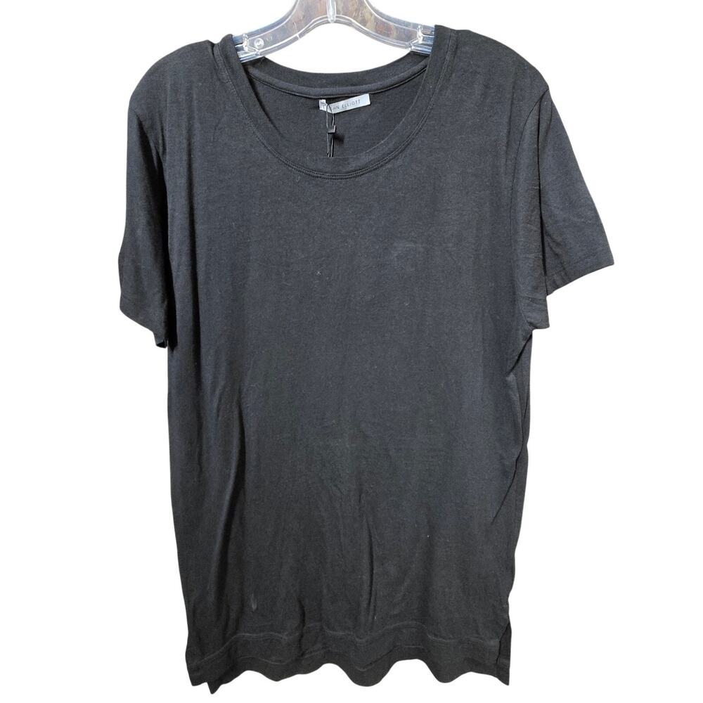 John Elliott Mercer Tee Black Size 3 Large Supima Cotton Modal NWT